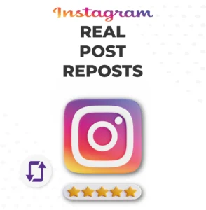 Real Instagram Reposts | Real Accounts