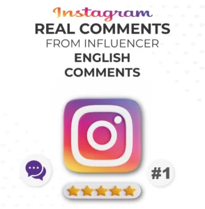 Instagram | Real Comments from Influencer in English