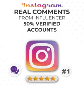 Instagram | Comments From Big Influencer Accounts (50% Verified)
