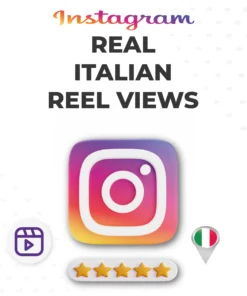 Buy Instagram Real Reel Views Reach Impressions from Italy Accounts