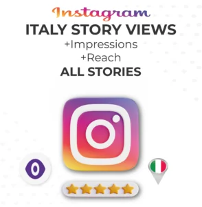 Instagram Story Views | With Reach & Impressions for ALL Stories Italy Accounts