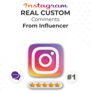 Instagram | Custom Comments from Influencer | Real