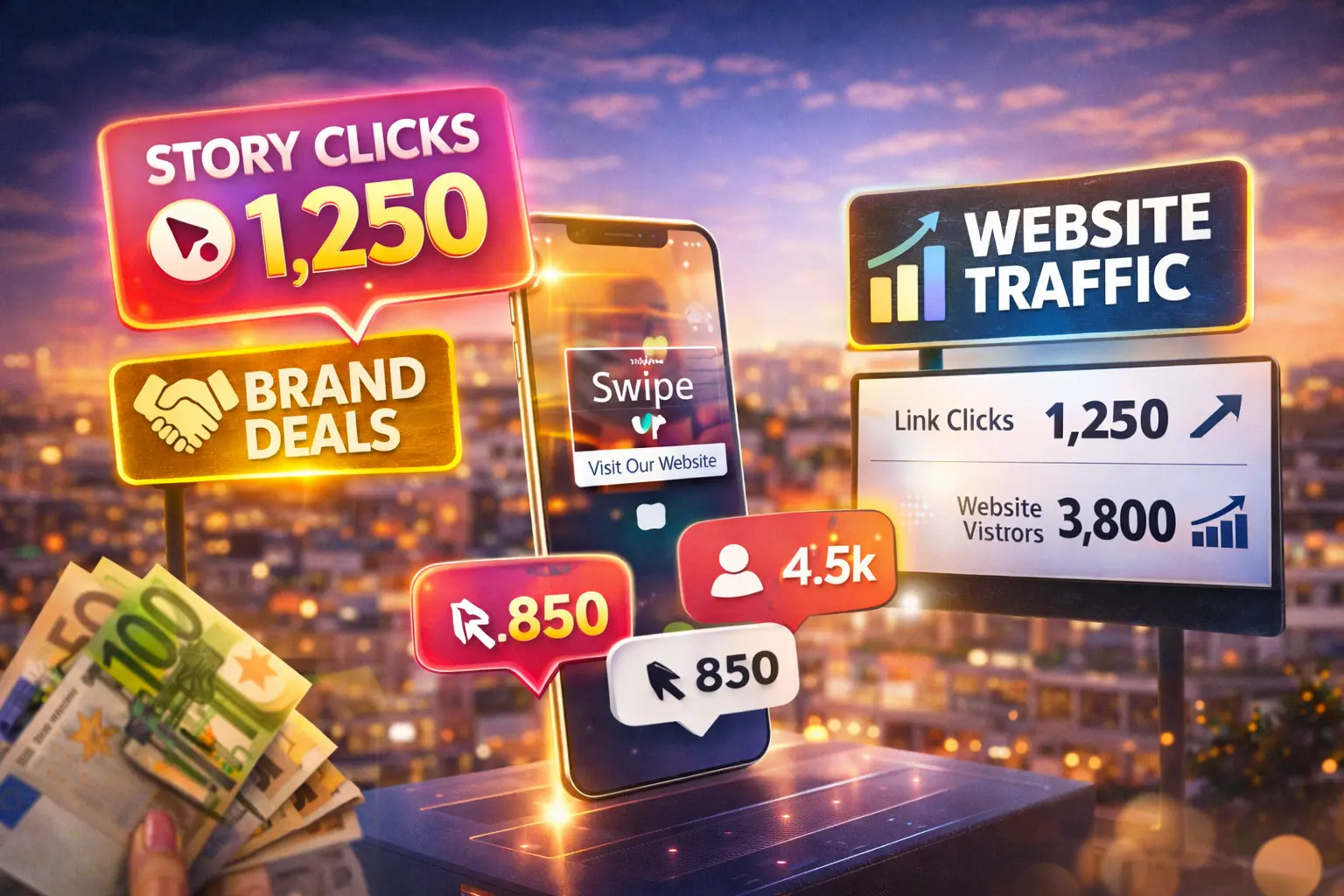 Instagram Story Link Clicks Italy Buy Instagram Story Link Clicks Italy - Socialfy24