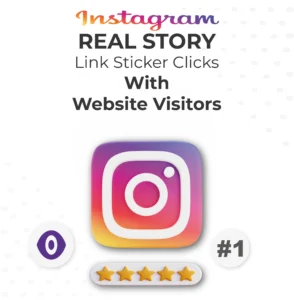 Instagram Story Link Sticker Clicks, Views & Website Visitors | 100% Real