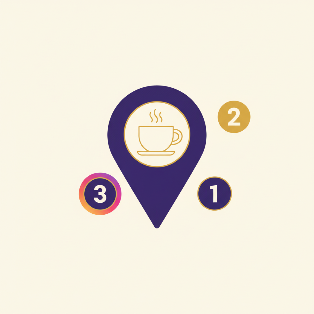Cafe Tribu Italy case study — Google Maps ranking improvement to local 3-pack position 2