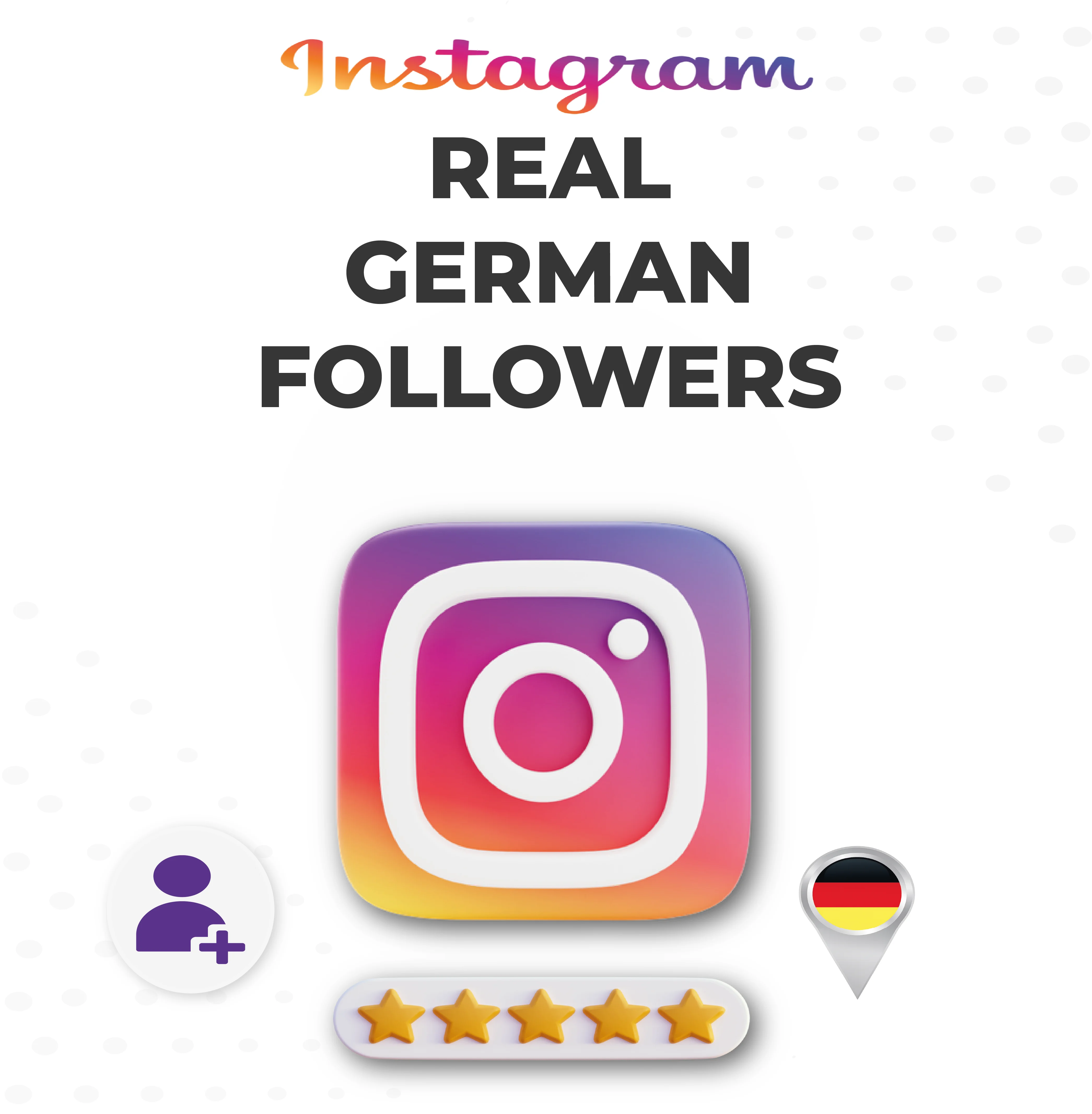 Real German Instagram Followers — geo-verified DACH-resident accounts
